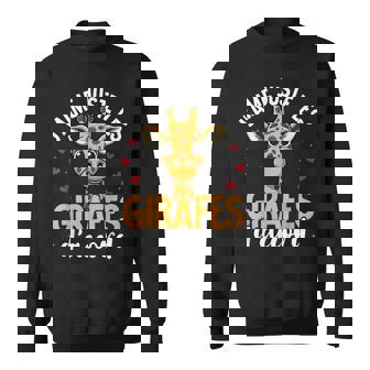 J'aime Juste Les Girafes D'accord- Girafe Sweater e - Cadeauxyz