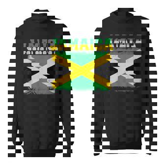 Jamaican Flag Vintage Jamaica Souvenir Love Travel Vacation Sweatshirt - Thegiftio