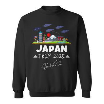 Japan Trip 2025 Here We Come Matching Team Travel Vacation Sweatshirt - Thegiftio UK