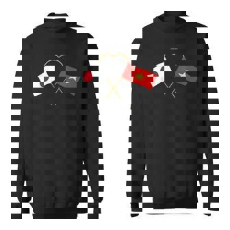 Japanese Flagietnamese Flagベトナムの遺産 ベトナムのルーツ 日本の国旗 ベトナムの国旗 スウェットシャツ - Kawaiitshirt