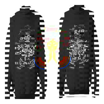 Jazz Funk &Oul アフロレトロヴィンテージミュージック スウェットシャツ - Kawaiitshirt