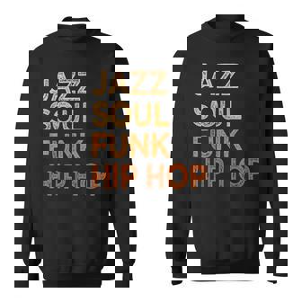Jazzoul ファンク ヒップホップ アフリカ系アメリカ人のプライド音楽愛好家 スウェットシャツ - Kawaiitshirt