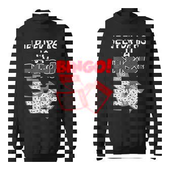 Je Peux Pas J'ai Bingo Humour Jeu Retraité Collègue Famille Sweater e - Cadeauxyz