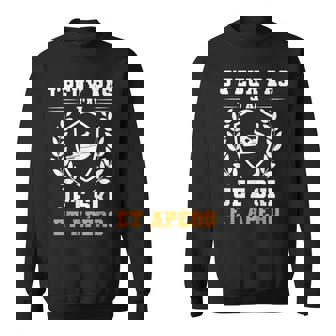 Je Peux Pas J'ai Jetki Et Apéro Humour Sweater e - Cadeauxyz