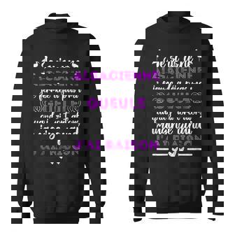 Jeuis Une Alsacienne Humour Alsace Bas-Rhin 67 Cadeau Sweater e - Cadeauxyz
