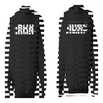 Jirolians 二郎 シンプル 面白い お洒落 ニンニク ジロリアン ラオタ にんにく いらすとや ラーメン二郎 スウェットシャツ - Kawaiitshirt