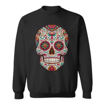 Jour Des Morts Tête De Mort Mexique Jour De Los Muertos Sweater e - Cadeauxyz