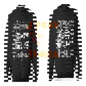J'peux Pas J'ai Traite Humourache Éleveur Ferme Sweater e - Cadeauxyz