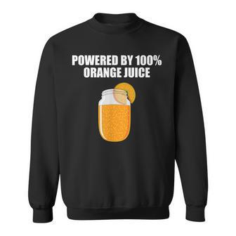 Jugo De Naranja 100 Bebida De Zumo De Naranja Camisa de entrenamiento - Regaloses