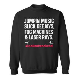 Jumpin Music Slick Deejays Party Vibes Retro Style Sweatshirt - Thegiftio UK