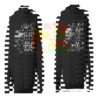 Junenth Black King Black History African Dad Men Sweatshirt - Monsterry