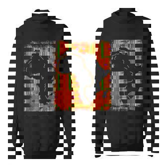 Junenth History Freedom アフリカ地図 ケンテ女王 スウェットシャツ - Kawaiitshirt