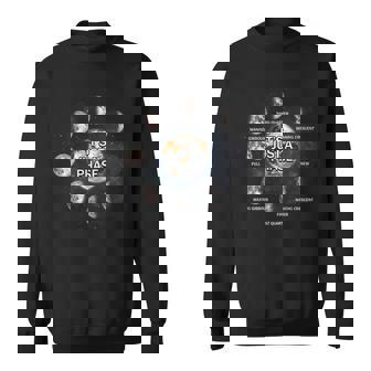 Just A Phase Moon 月面宇宙科学愛好家 天文学惑星 スウェットシャツ - Kawaiitshirt