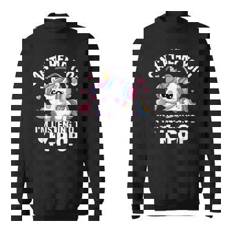 K-Pop Can't Hear You I'm Listening Kpop Lover Kawaii K-Pop Sweatshirt - Thegiftio