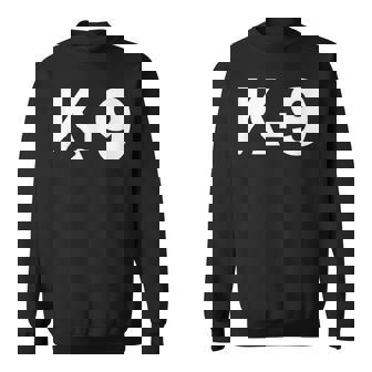 K9 ジャーマンシェパード ロゴデザイン K-9 退役軍人の日 スウェットシャツ - Kawaiitshirt