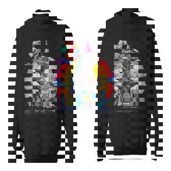 Kaiju Birthday Monster Movie Bday Decoration Sweatshirt - Thegiftio