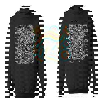 Kangourou Aborigène Australien Australie Amoureux Des Animaux Sweater e - Cadeauxyz