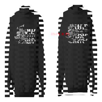 メンズ Keiler Wild 猪 ハンターの諺 スウェットシャツ - Kawaiitshirt