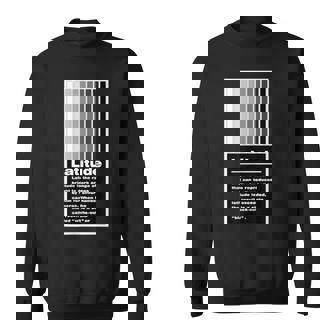 Kenko 写真用語「ラチチュード」［前面デザイン］ スウェットシャツ - Kawaiitshirt