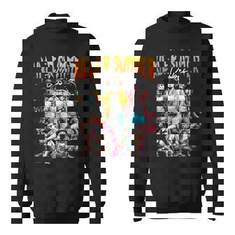 Killer Summer Vibes Beach Vacation Horror Summer Beach Sweatshirt | Mazezy