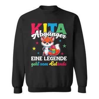 Kinder Fuchs Einschulung Abschied Kinder Kita Abgänger 2025 Sweatshirt - Geschenkecke