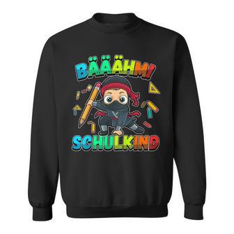 Kinder Ninja Einschulungchule 1 Klasse BääähmChulkind Sweatshirt - Geschenkecke