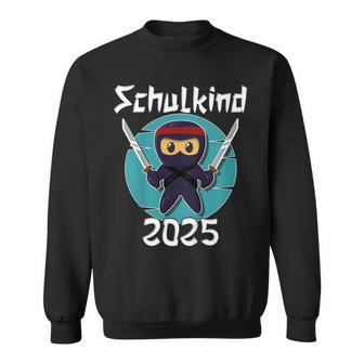 Kinder Ninjachulkind 2025 Ninja Einschulung Sweatshirt - Geschenkecke