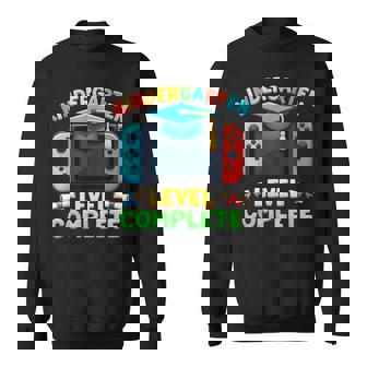 Kindergarten Level Complete Graduation Class 2025 Gamer Boys Sweatshirt - Monsterry