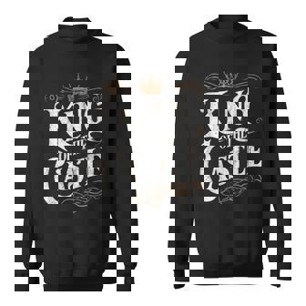 King Of The Castle Father's Day Sweatshirt - Thegiftio