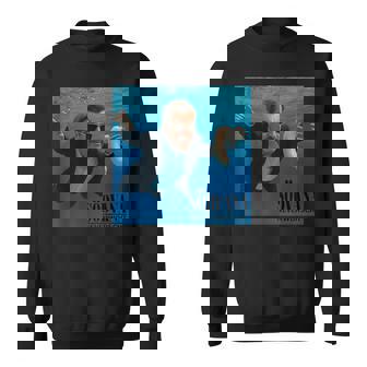 König Maggus Retro-Albumödvana Neverworscht Politatire Sweatshirt - Geschenkecke