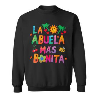 La Abuela Mas Bonita The Most Beautiful Grandmother Sweatshirt - Thegiftio UK