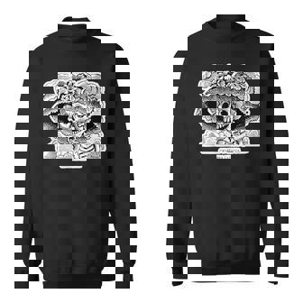 La Calavera カトリーナ ホセ・グアダルーペ・ポサダ作 スウェットシャツ - Kawaiitshirt