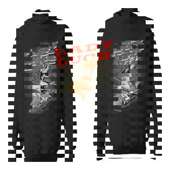 Lady Luckuper Nice Bomber ノーズアートtシャツ スウェットシャツ - Kawaiitshirt