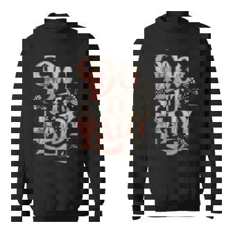 Do It Lady Vintage Pink Bow Sweatshirt | Seseable FR