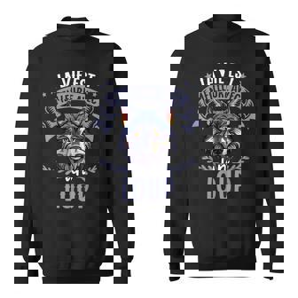 Laie Est Meilleure Avec Un Loup -Weet Wolf Sweater e - Cadeauxyz