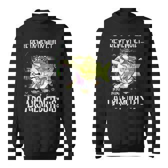 Largemouth Hunter 面白いビッグバス釣りユーモア スウェットシャツ - Kawaiitshirt