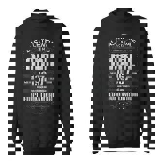 Las Leyendas Nacen En Abril 1967 58 Años Cumpleaños Camisa de entrenamiento - Regaloses