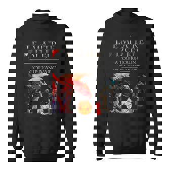 Le Maître Du Jeu A Toujours Un Coup D'avance Humour Geek Sweater e - Cadeauxyz