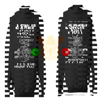 Leanglier M'appelle Faut Que J'y Aille Chasseuranglier Sweater e - Cadeauxyz