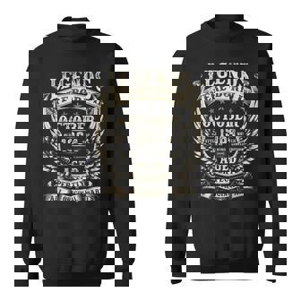 Legend Were Born In 1964 60歳の誕生日プレゼント 男性用 10月 スウェットシャツ - Kawaiitshirt