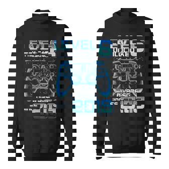 Level 6 Unlocked Video Game Party 6Th Birthday Gamer Boys Sweatshirt - Thegiftio UK