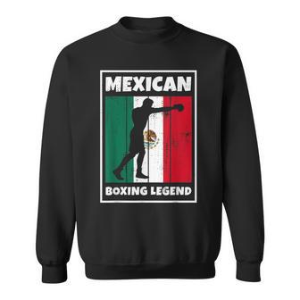 Leyenda Mexicana Del Boxeo Con Bandera Para Boxeador De México Camisa de entrenamiento - Regaloses