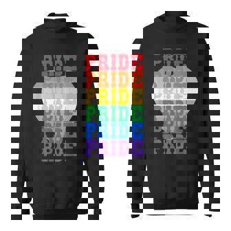 Lgbtq レインボーカラーのプライド スウェットシャツ - Kawaiitshirt