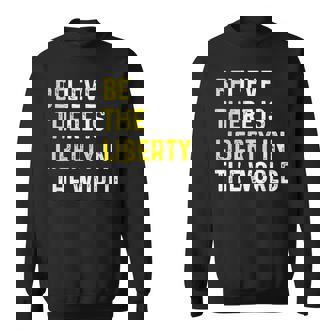 Be The Liberty Libertarian Activist Anarchy Ancap Minarchist スウェットシャツ - Kawaiitshirt