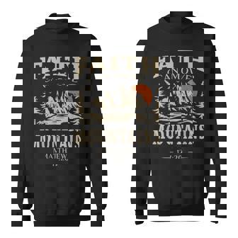 Lift My Eyes To The Mountains – Psalm 121 Faith Sweatshirt - Thegiftio