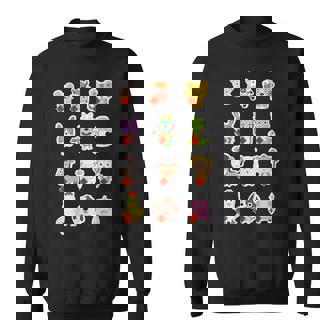 Lindo Conjunto De 12 Animales Chinosigno Del Zodiaco Feliz Año Nuevo Lunar Cuello Camisa de entrenamiento - Regaloses