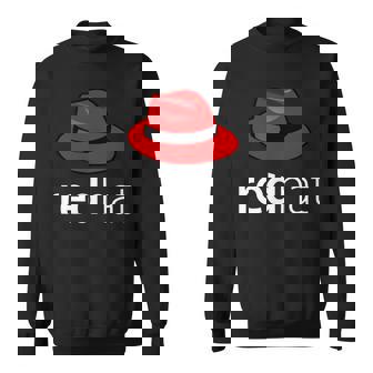 Linuxレッドハット愛好家tシャツペンギンタックスオープンソースos スウェットシャツ - Kawaiitshirt