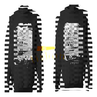 Lisbonne Portugal Tramouvenirs Portugais Lisboa Lisbonne City Sweater e - Cadeauxyz