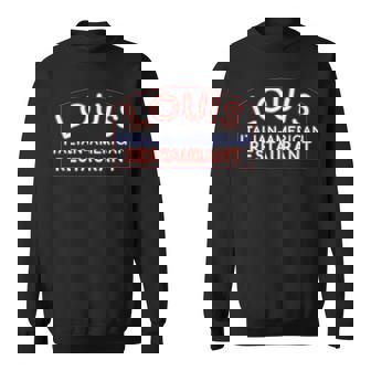 Louis レストラン イタリアンアメリカンブロンクス Ny ゴッドファーザー スウェットシャツ - Kawaiitshirt