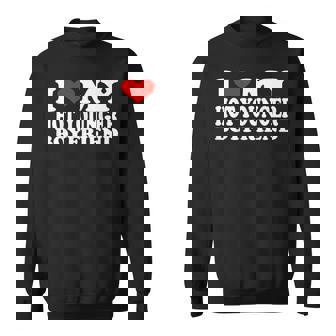 I Love My Hot Younger Boyfriend I Heart My Hot Younger Bf Sweatshirt - Thegiftio